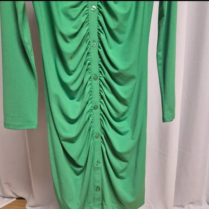 [BUNJANG] H&amp;M Shirred Shirt Dress / 셔링원피스