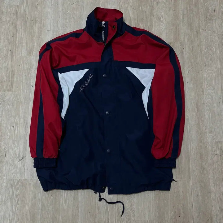 [BUNJANG] Autobahn Old School Windbreaker Jacket M / 아우토반 올드스쿨 바람막이 자켓 M/95
