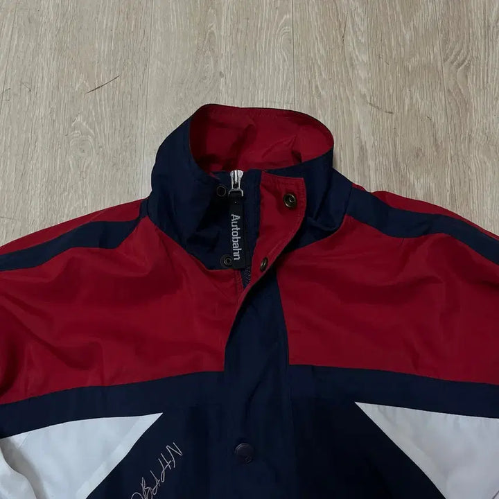 [BUNJANG] Autobahn Old School Windbreaker Jacket M / 아우토반 올드스쿨 바람막이 자켓 M/95