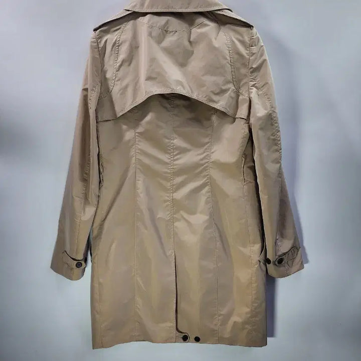 [BUNJANG] SYSTEM Beige Trench Coat / [55] SYSTEM 시스템 베이지 트렌치코트 더블버튼 봄코트 4.5