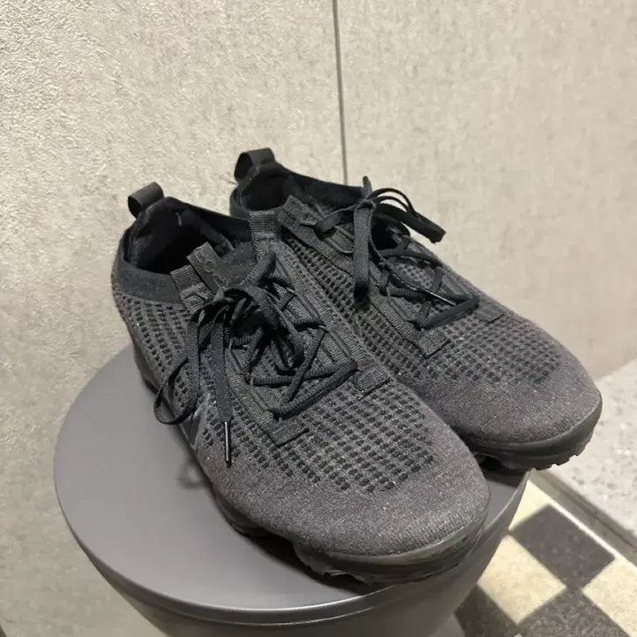 [BUNJANG] Nike VaporMax Triple Black Sneakers / 나이키 베이퍼맥스 트리플블랙 275