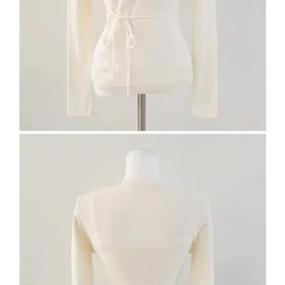 [BUNJANG] FromDayOne Finit Sleeveless &amp; Wrap Knit Top / (자체제작) 퍼빗 피네 여리핏 슬리브리스&amp;랩니트 프롬데이원