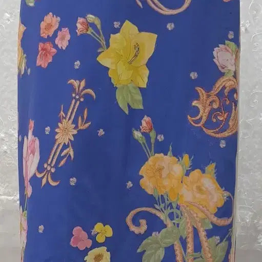[BUNJANG] DEWL Floral Tight Skirt - Size 26 / DEWL  플라워  타이트스커트  26  새제품