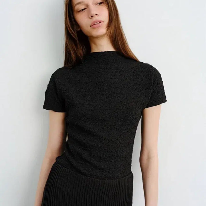 [BUNJANG] Mohan Cap Sleeve Wrinkle Top / 모한 반팔 티셔츠 CAP SLEEVE WRINKLE TOP