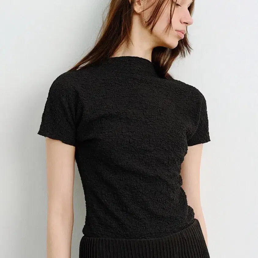 [BUNJANG] Mohan Cap Sleeve Wrinkle Top / 모한 반팔 티셔츠 CAP SLEEVE WRINKLE TOP