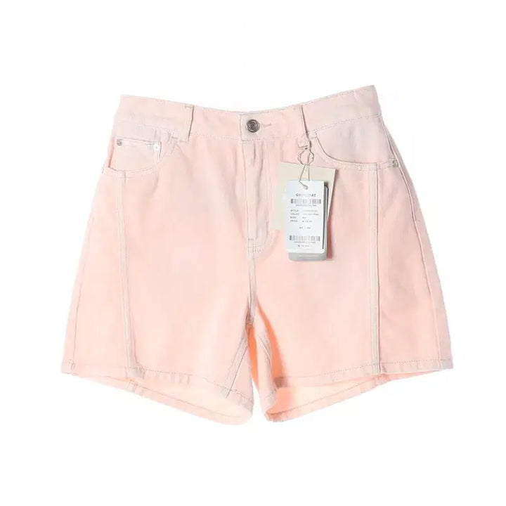 [BUNJANG] Covernat Dying Denim Shorts Light Pink - Women&