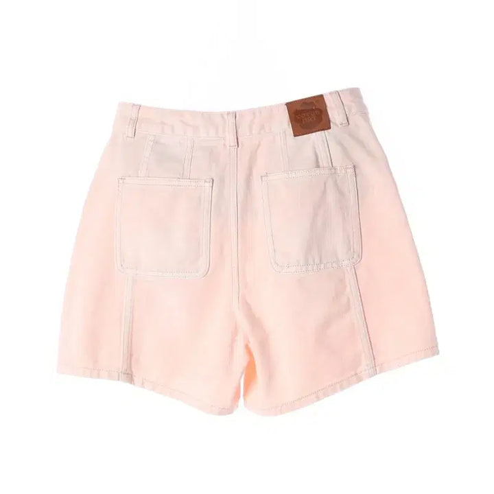[BUNJANG] Covernat Dying Denim Shorts Light Pink - Women&
