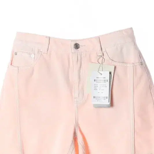 [BUNJANG] Covernat Dying Denim Shorts Light Pink - Women&