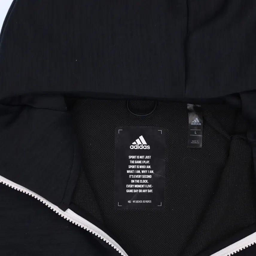 [BUNJANG] Adidas Training Hooded Zip-Up Jacket / L 아디다스 트레이닝 후드 집업 자켓 N7569