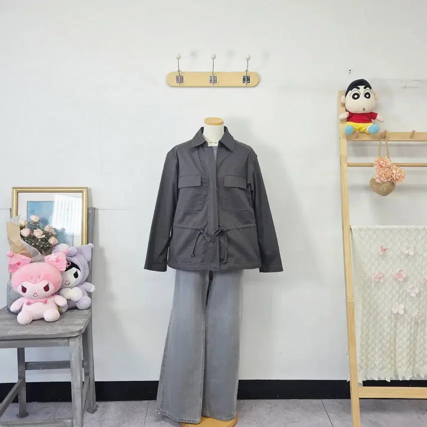 [BUNJANG] Uniqlo Simple Field Jacket / 빈티지 만원샵 유니클로 야상 심플 자켓