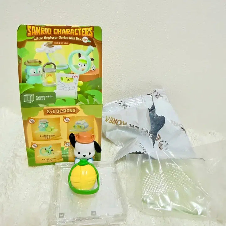 [BUNJANG] Sanrio Characters Cute Explorer Pochacco Figure / 산리오캐릭터즈 귀여운 탐험가 시리즈 포차코