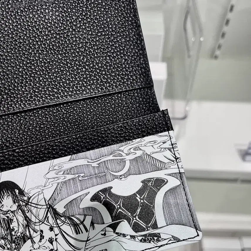 [BUNJANG] CLAMP xxxHolic Keyring &amp; Leather Card Case Bundle Set / CLAMP 클램프전 xxx홀릭 키링+레더카드케이스 일괄