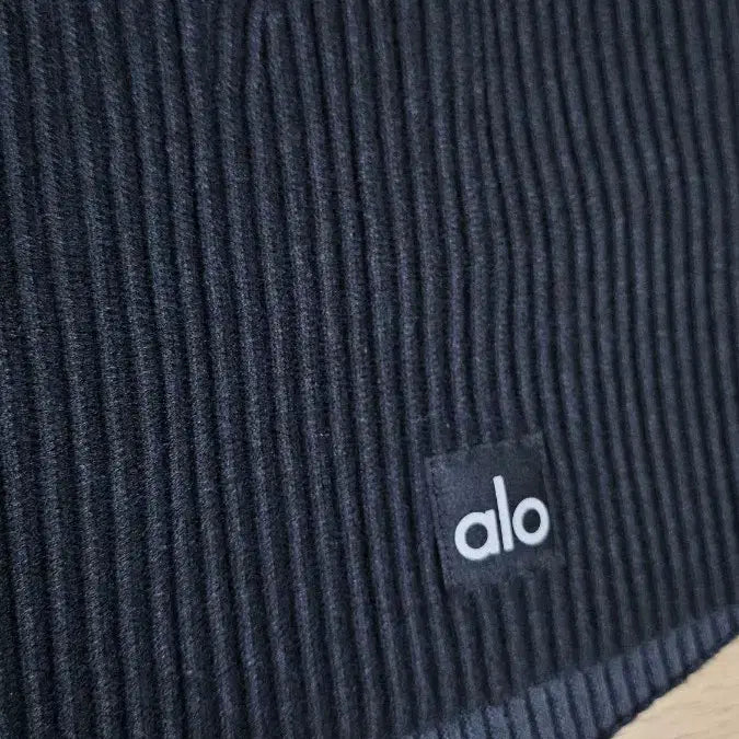 [SOLD OUT] 알로 ALO 블랙 골지 스커트 S(정품,새제품)