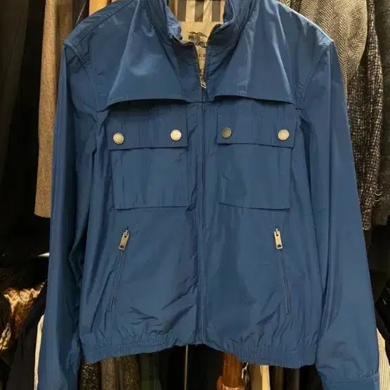 [BUNJANG] Burberry Classic Blouson Jacket / 최종가 버버리 클래식 블루종 L 사이즈 100~103 추천 짚업 자켓