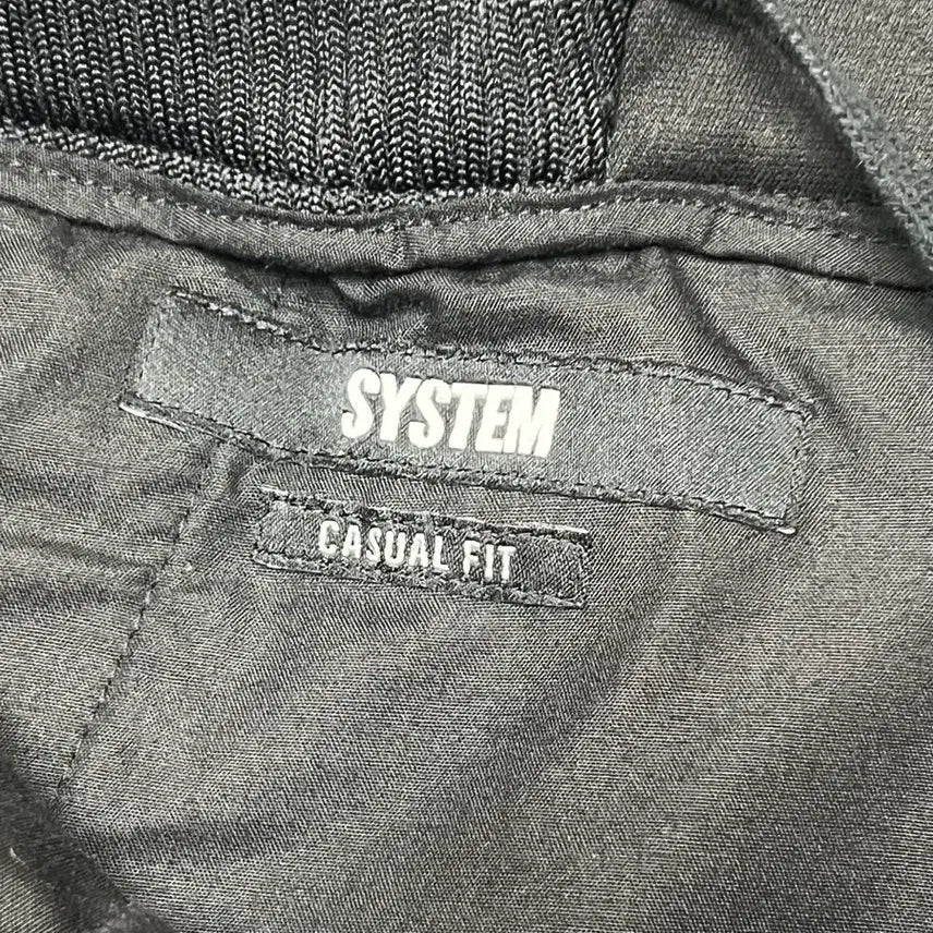 [BUNJANG] System Homme Black Cargo Jogger Pants / (정품) 시스템옴므 블랙 카고 조거팬츠 허리31