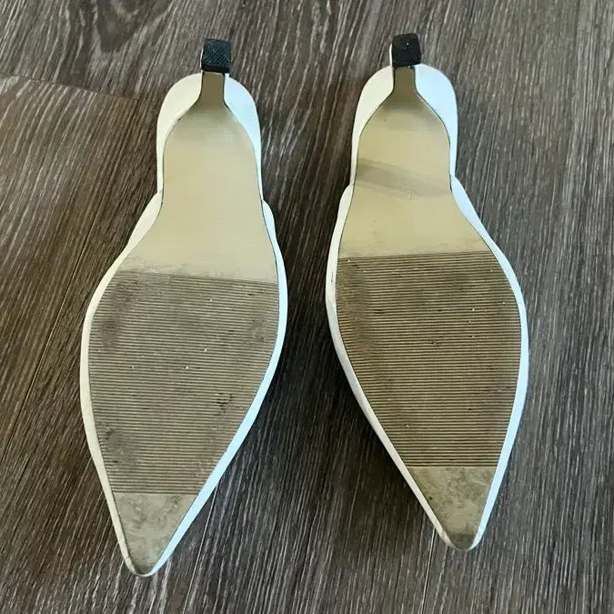 [SOLD OUT] ITSHU 흰색 뮬 힐 슈즈 230