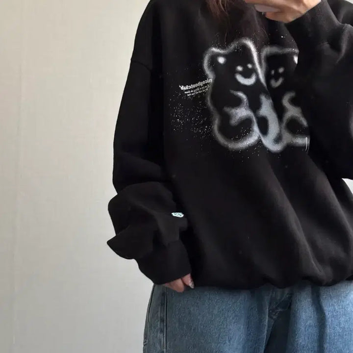 [BUNJANG] Nice Ghost Club Sweatshirt M / 나이스고스트클럽 맨투맨 M