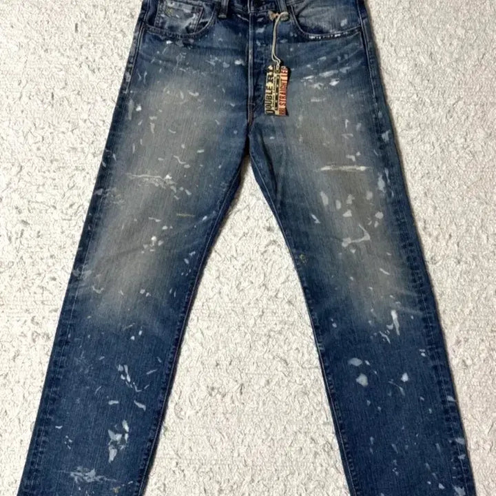 [SOLD OUT] RRL 디스트레스트진 스트레이트핏 32/30