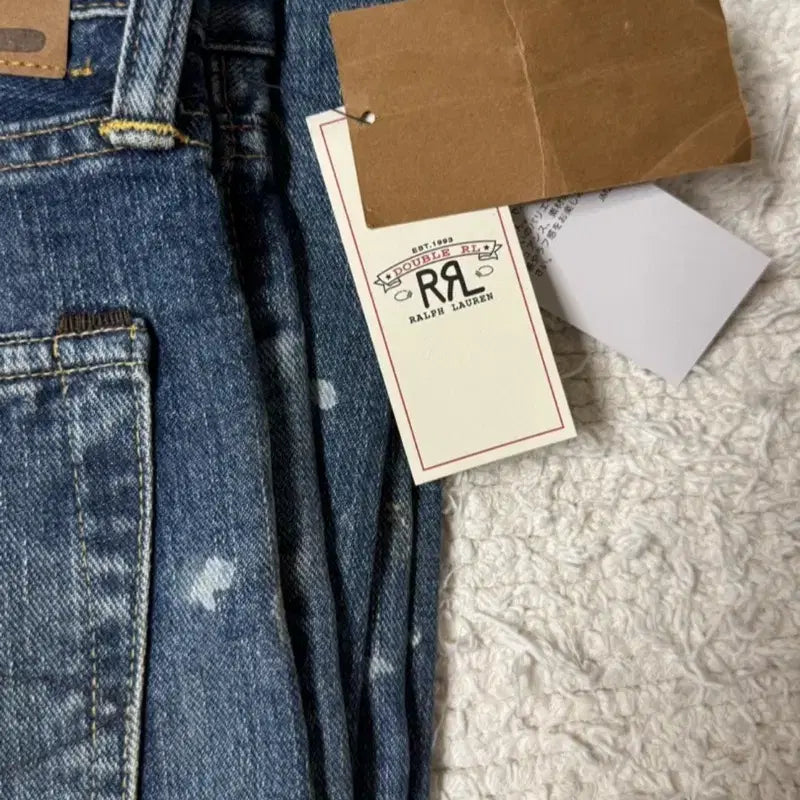 [SOLD OUT] RRL 디스트레스트진 스트레이트핏 32/30