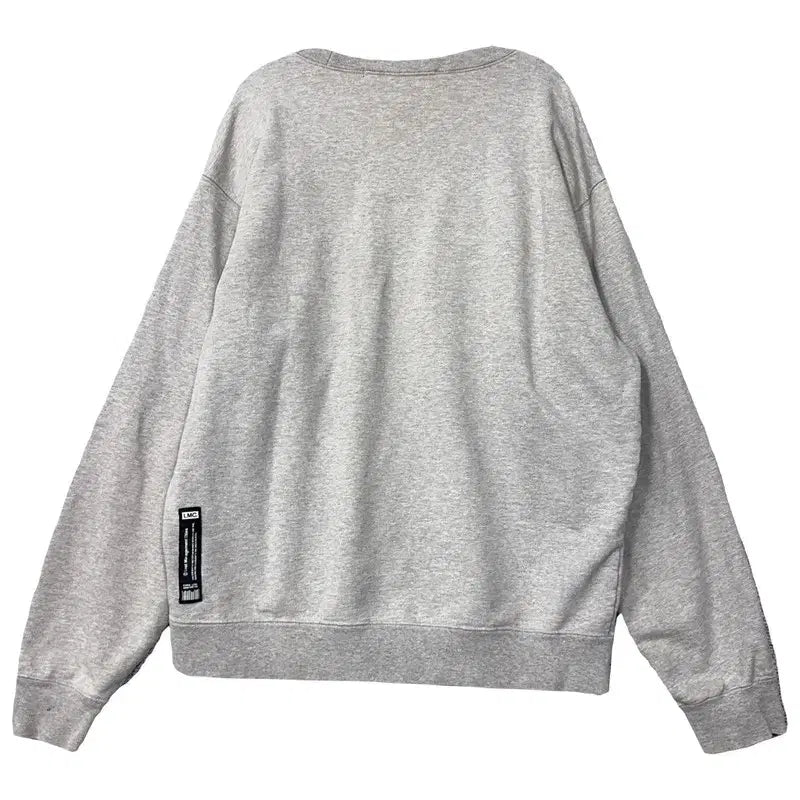 [BUNJANG] LMC Printing Light Gray Sweatshirt / 엘엠씨 프린팅 라이트 그레이 맨투맨 L