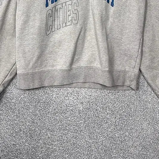 [BUNJANG] LMC Printing Light Gray Sweatshirt / 엘엠씨 프린팅 라이트 그레이 맨투맨 L