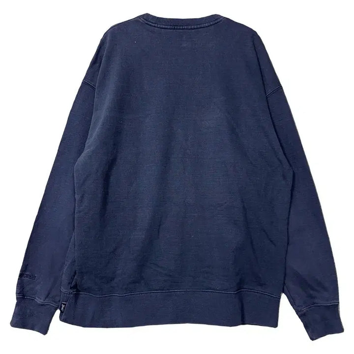 [BUNJANG] Yale Navy Logo Sweatshirt L / 예일 네이비 로고 맨투맨 L