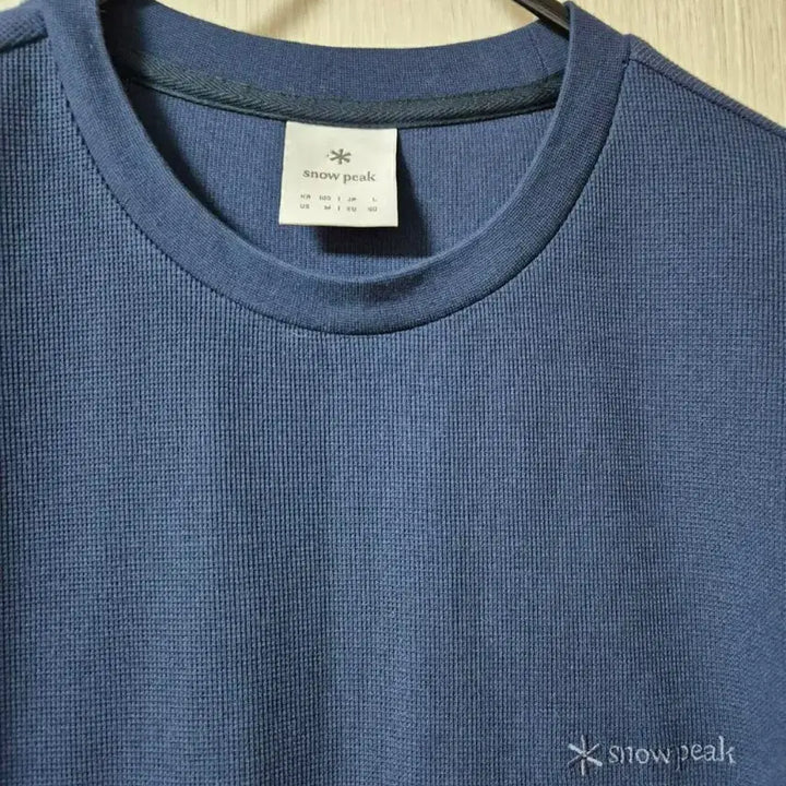 [SOLD OUT] 스노우피크 맨투맨 티셔츠 긴팔 라지