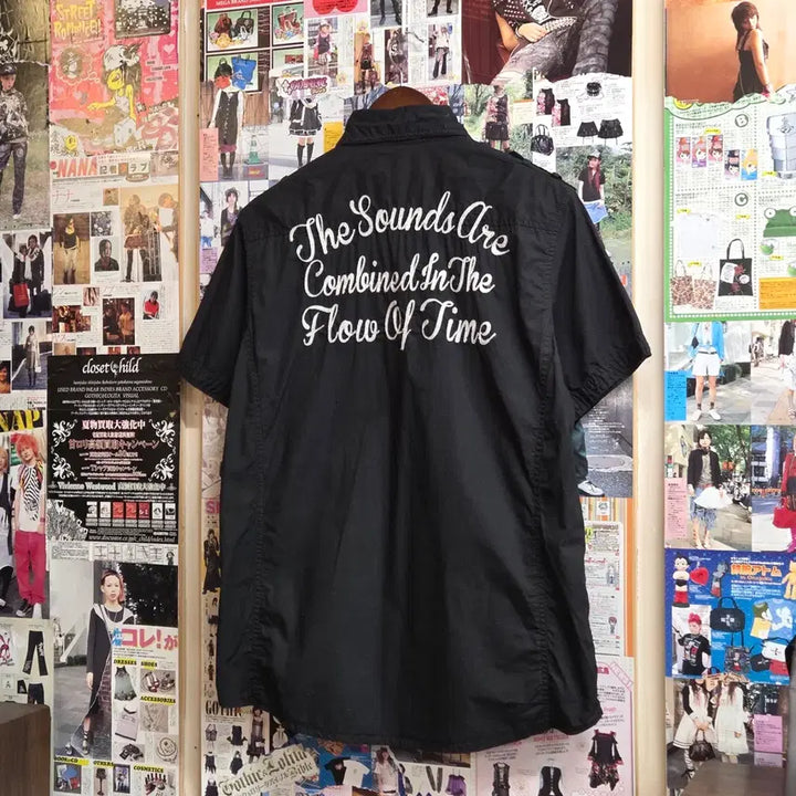 [SOLD OUT] JPN 크레이지 데빌 투포켓 자수 반팔 셔츠