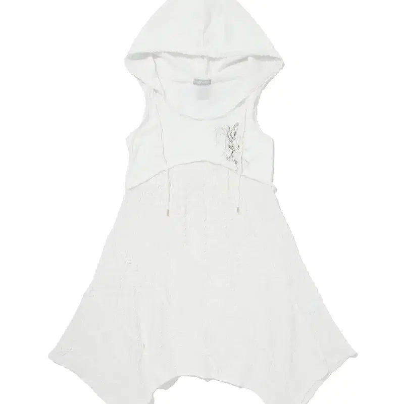 [BUNJANG] Hugyourskin Lace Patchwork Dress / 허그유어스킨 레이스 패치워크 원피스