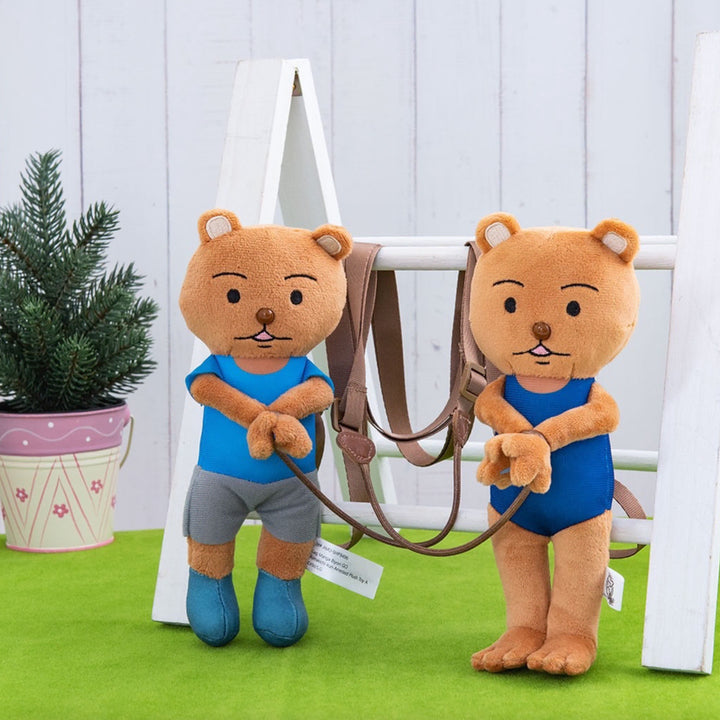 [BUNJANG] FuRyu Good Day for Gag Manga GO Kumakichi Plush A 22cm / 후류 개그만화 보기 좋은 날 GO 쿠마키치 군 체포 인형 A 22cm