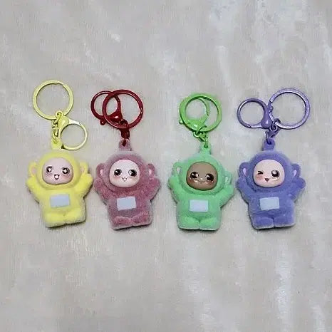 [SOLD OUT] 미사용)텔레토비 인형 키링 세트 일괄