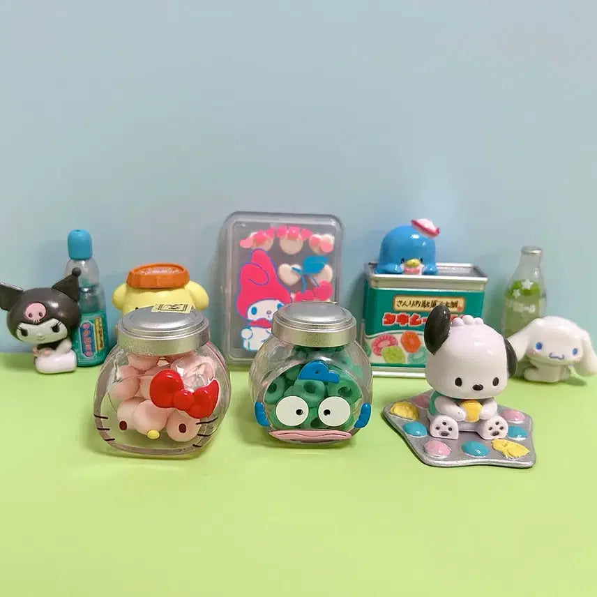 [SOLD OUT] 레트로산리오캐릭터피규어8종세트 빈티지헬로키티피규어세트