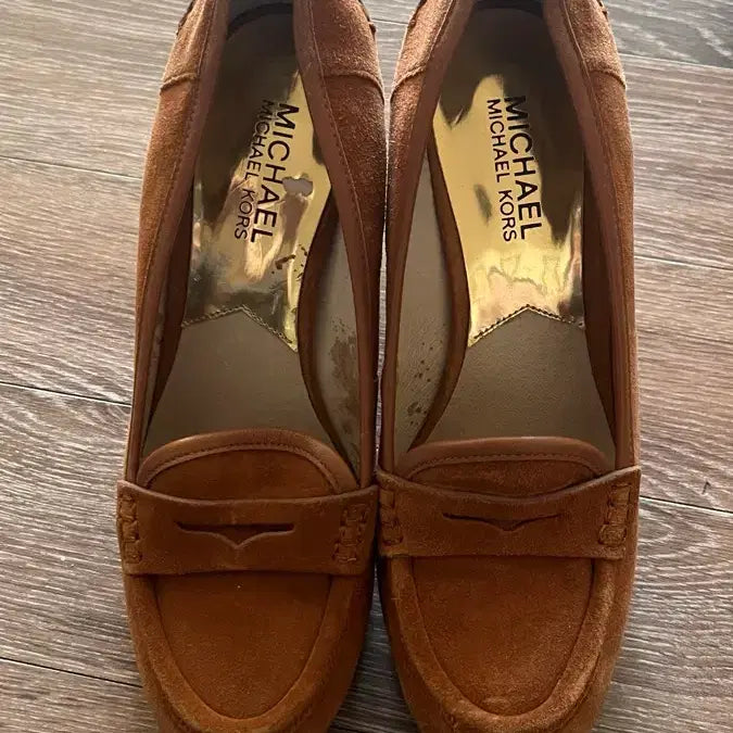[BUNJANG] Michael Kors Suede Wedge Heels / 마이클코어스 스웨이드 웨지힐