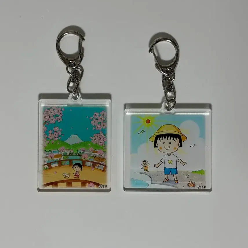 [BUNJANG] Maruko Original Acrylic Keychain / 마루코 원화 아크릴 키링