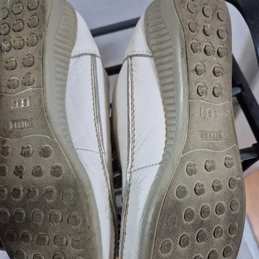 [BUNJANG] Z:sse Ivory Leather Shoes 230mm / 지쎄 아이보리 가죽 단화 230mm