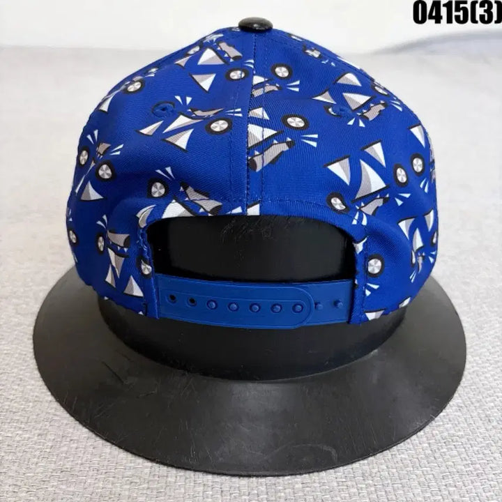[BUNJANG] MLB LA Dodgers Blue Pattern Snapback Cap / MLB LA 다저스 야구모자 블루 패턴 스냅백 모자 0415(3)