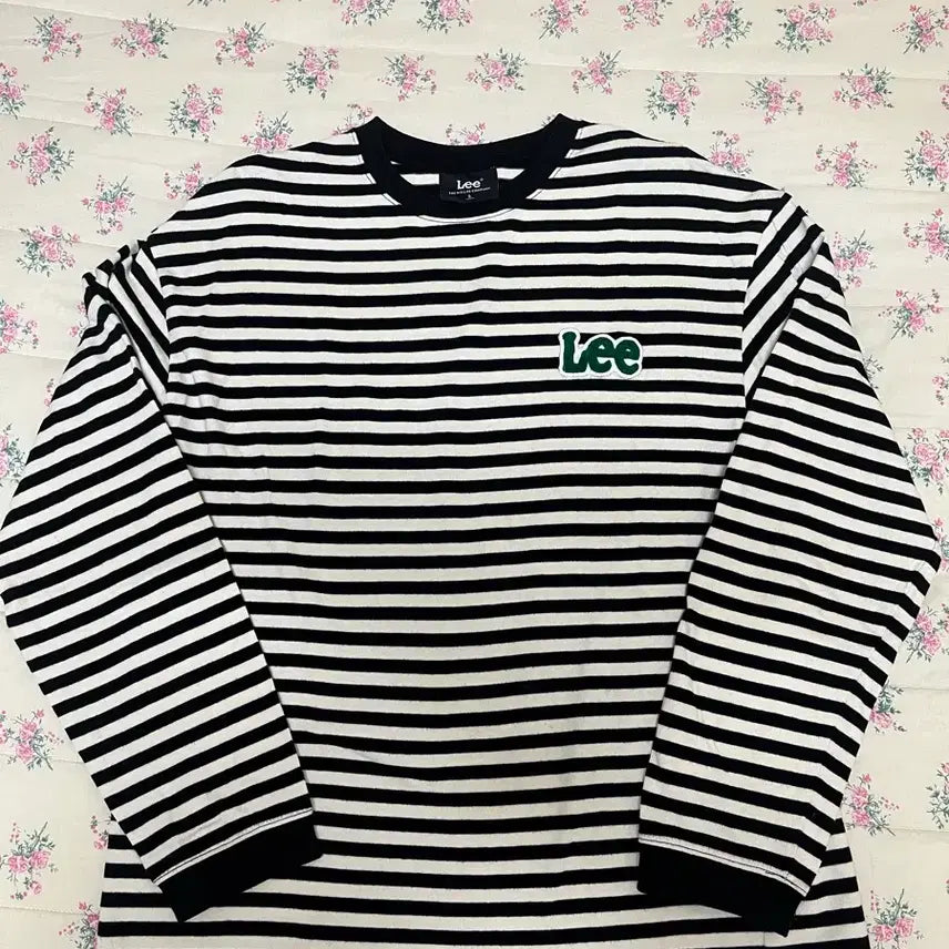 [BUNJANG] Lee Striped Long Sleeve T-shirt / Lee 스트라이프 긴팔 티셔츠