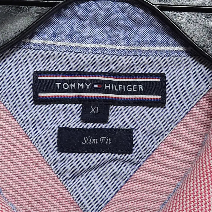 [BUNJANG] Tommy Hilfiger Pink Polo Shirt / 100~105사이즈 타미힐피거(Tommy Hilfiger) 핑크 반팔