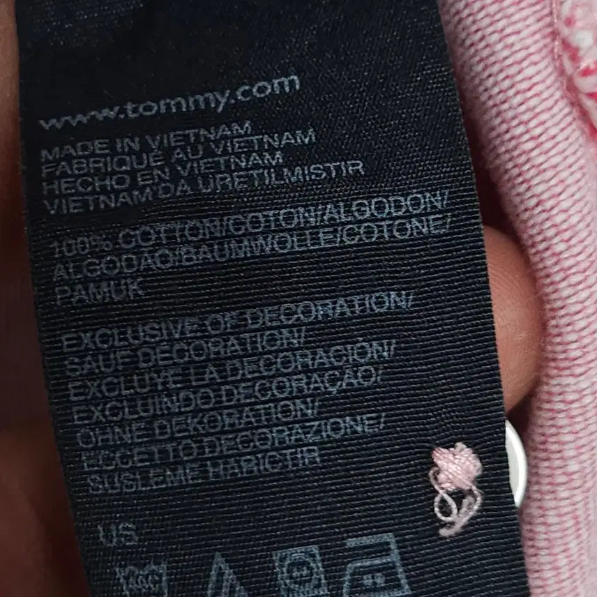 [BUNJANG] Tommy Hilfiger Pink Polo Shirt / 100~105사이즈 타미힐피거(Tommy Hilfiger) 핑크 반팔