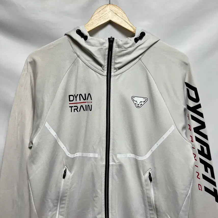 [BUNJANG] Dynafit White Training Hoodie Zip-up / [정품/M] 다이나핏 화이트 트레이닝 후드집업