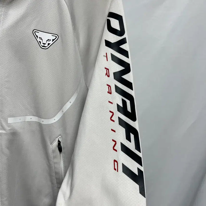 [BUNJANG] Dynafit White Training Hoodie Zip-up / [정품/M] 다이나핏 화이트 트레이닝 후드집업