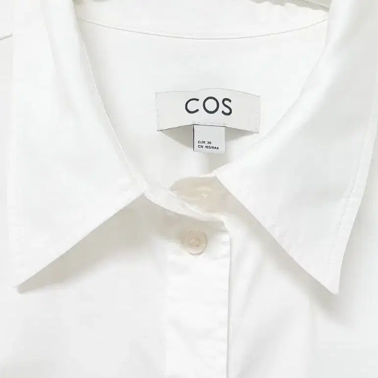[SOLD OUT] COS 코스 오버사이즈핏 여성 화이트 셔츠 36