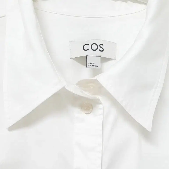 [SOLD OUT] COS 코스 오버사이즈핏 여성 화이트 셔츠 36