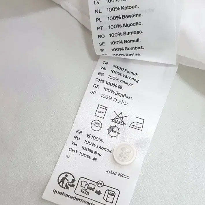 [SOLD OUT] COS 코스 오버사이즈핏 여성 화이트 셔츠 36