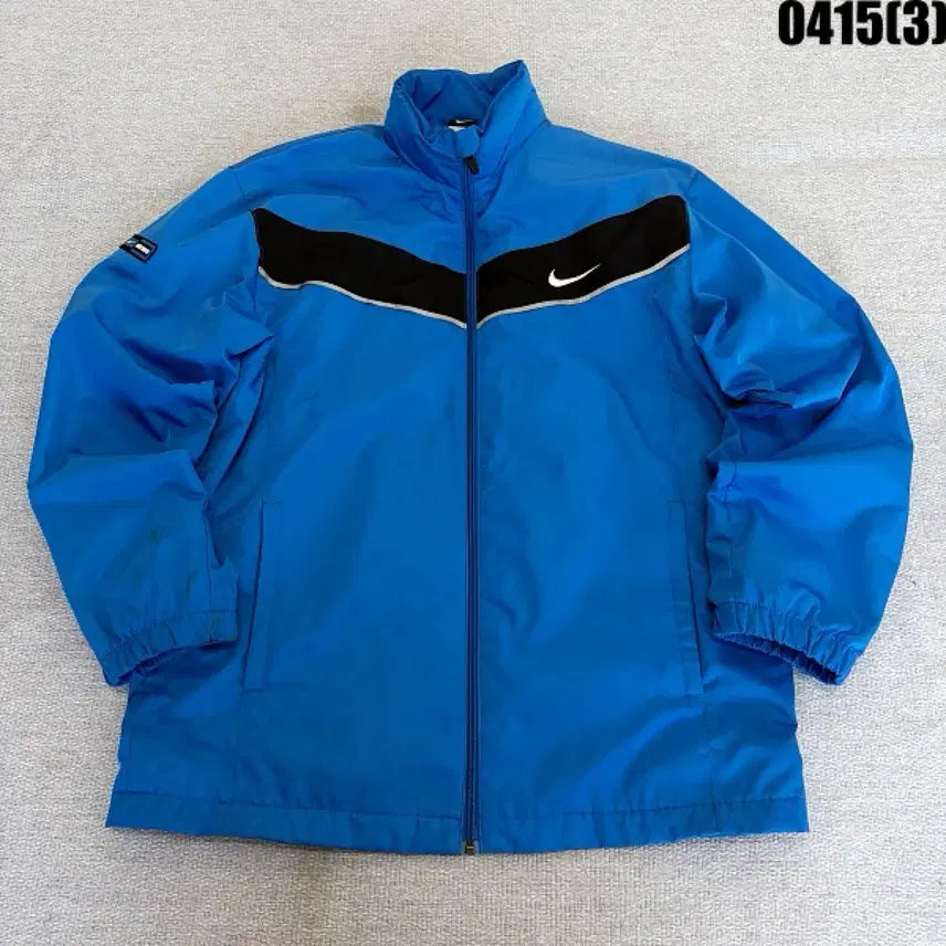 [BUNJANG] Nike Blue Windbreaker Jacket / M 나이키 블루 바람막이 자켓 0415(3)
