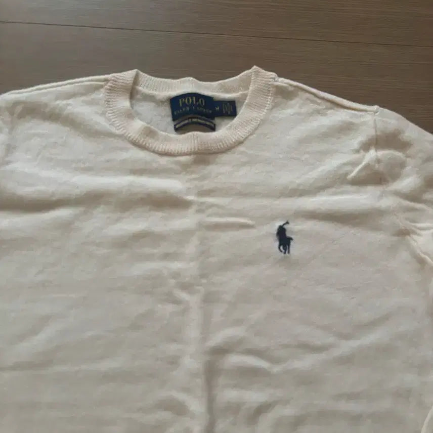 [SOLD OUT] 새상품)정품 폴로 랄프로렌 아이보리 니트 M