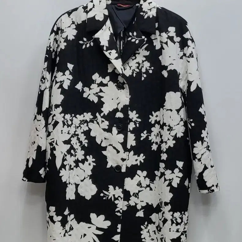 [BUNJANG] MaxMara Floral Cotton Jacket Coat - Women&