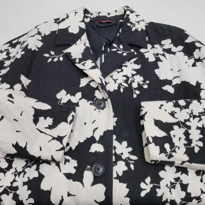 [BUNJANG] MaxMara Floral Cotton Jacket Coat - Women&
