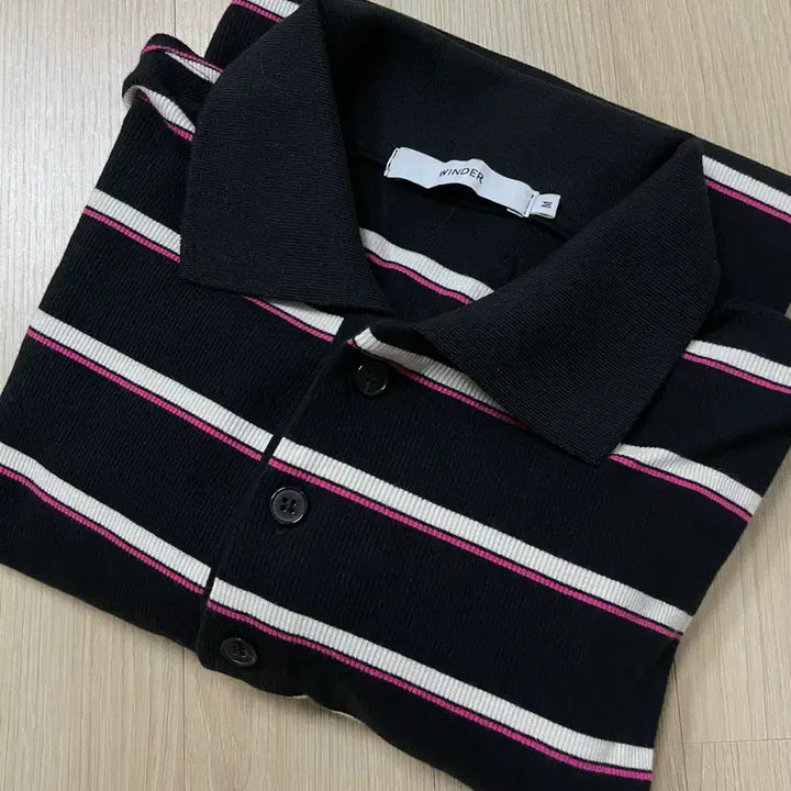 [SOLD OUT] [M] 윈더 리브드 스트라이프 폴로셔츠