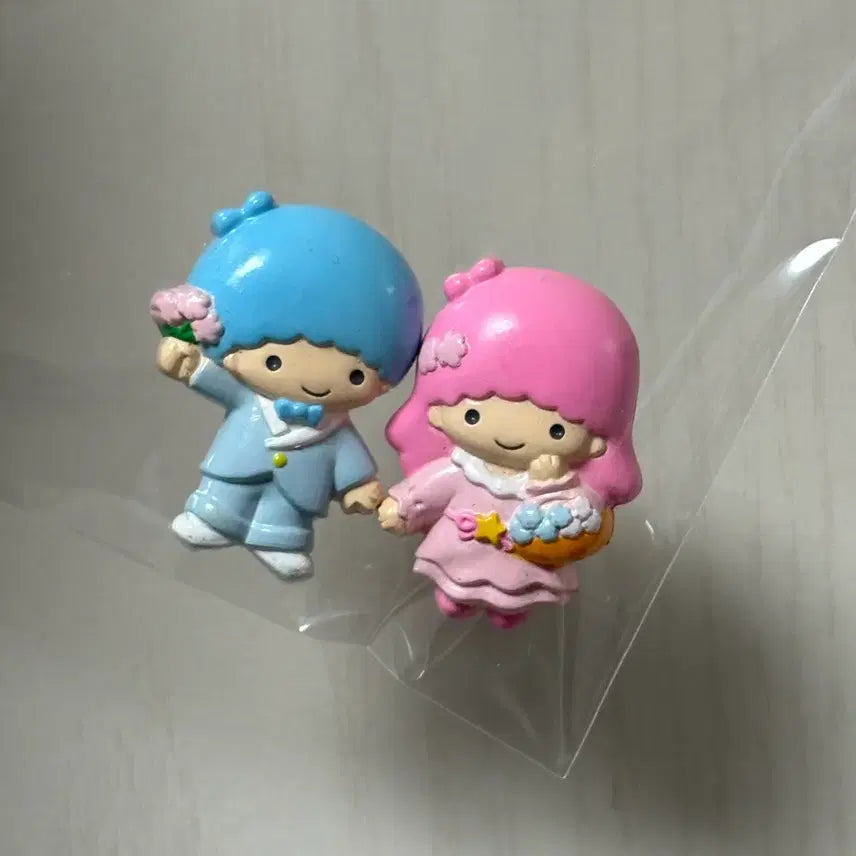 [BUNJANG] Sanrio Little Twin Stars Magnet Set / 세트 고전 키키라라 마그넷 산리오 리틀트윈스타 자석 레트로